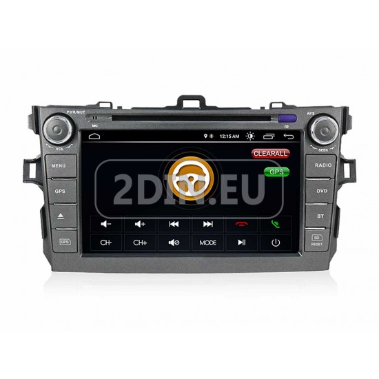 TOYOTA Corolla - МУЛТИМЕДИЯ / Навигация Android DVD + DSP + CarPlay